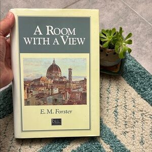 Barnes & Noble 'A Room with a View' Book - Cream and Gray Cover
